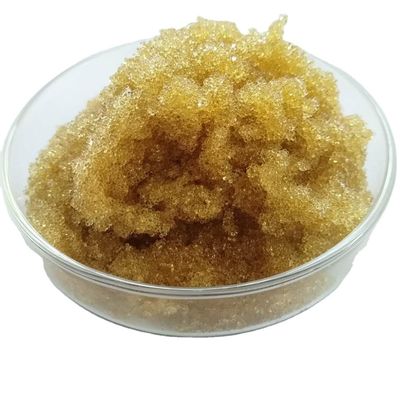 淡い黄色 001*7 高性能 強い酸性カチオン交換樹脂 水の軟化