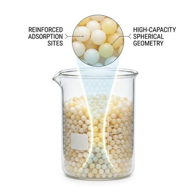 D201U Gel Type Strong Base Anion Exchange Resin Spherical Beads 99.9% Purity for Uranium Extraction