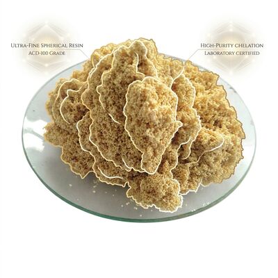 ACD-100 Amino Carboxylic Acid Chelating Resin High Adsorption Capacity Heavy Metal Removal Water Treatment