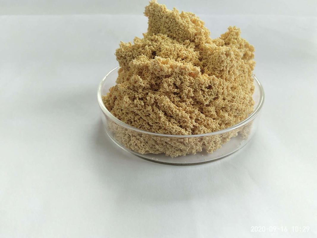 濃黄茶色のアミノカルボキシル酸ベースのケラティング樹脂 工業および研究用途における高い選択性